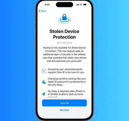 汕尾苹果授权维修店分享被盗设备保护功能开启方法 