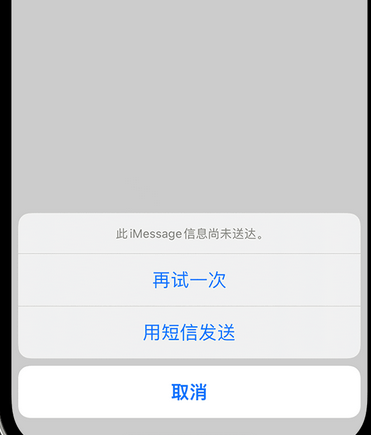 汕尾apple维修iPhone上无法正常发送iMessage信息